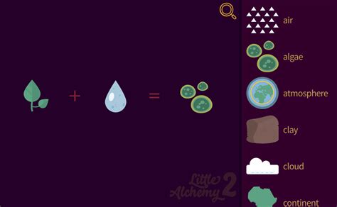 how to make algae in little alchemy|How to Make Algae in Little Alchemy 2: A。